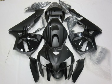 Aftermarket 2005-2006 Matte Black Punisher Honda CBR600RR Motorcycle Fairings