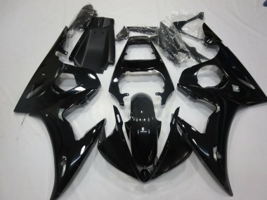 Aftermarket 2003-2005 Gloss Black Yamaha R6 Motorcycle Fairings