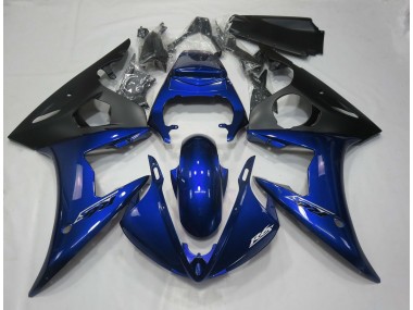 Aftermarket 2003-2005 Gloss Dark Blue Yamaha R6 Motorcycle Fairings