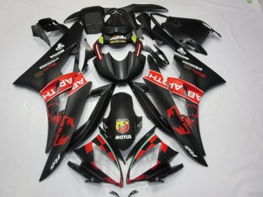 Aftermarket 2006-2007 Abarth Matte Yamaha R6 Motorcycle Fairings