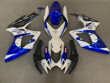 Aftermarket 2006-2007 Blue Corona Suzuki GSXR 600-750 Motorcycle Fairings