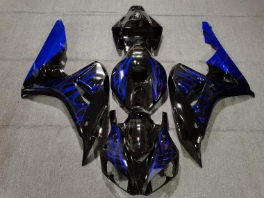 Aftermarket 2006-2007 Blue Flame Honda CBR1000RR Motorcycle Fairings