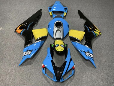 Aftermarket 2006-2007 Blue Shark Honda CBR1000RR Motorcycle Fairings