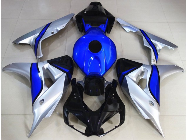 Aftermarket 2006-2007 Custom Blue Honda CBR1000RR Motorcycle Fairings