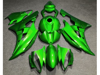 Aftermarket 2006-2007 Gloss Green Yamaha R6 Motorcycle Fairings