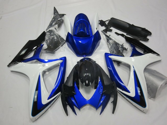 Aftermarket 2006-2007 Gloss No Decal Suzuki GSXR 600-750 Motorcycle Fairings