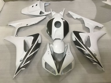 Aftermarket 2006-2007 Gloss White Honda CBR1000RR Motorcycle Fairings