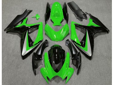 Aftermarket 2006-2007 Green OEM Style Suzuki GSXR 600-750 Motorcycle Fairings