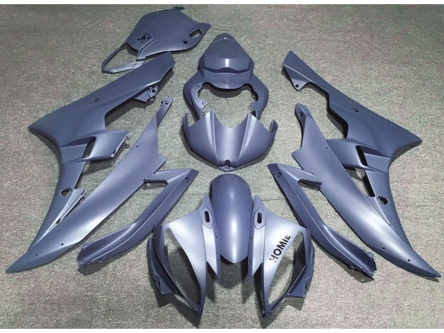 Aftermarket 2006-2007 Matte Blue Yamaha R6 Motorcycle Fairings