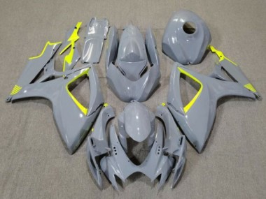 Aftermarket 2006-2007 Nardo / High Viz Yellow Suzuki GSXR 600-750 Motorcycle Fairings