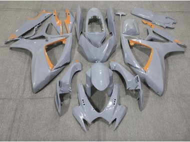 Aftermarket 2006-2007 Nardo and Orange Trim Suzuki GSXR 600-750 Motorcycle Fairings