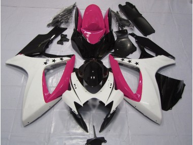 Aftermarket 2006-2007 Pink Star Suzuki GSXR 600-750 Motorcycle Fairings