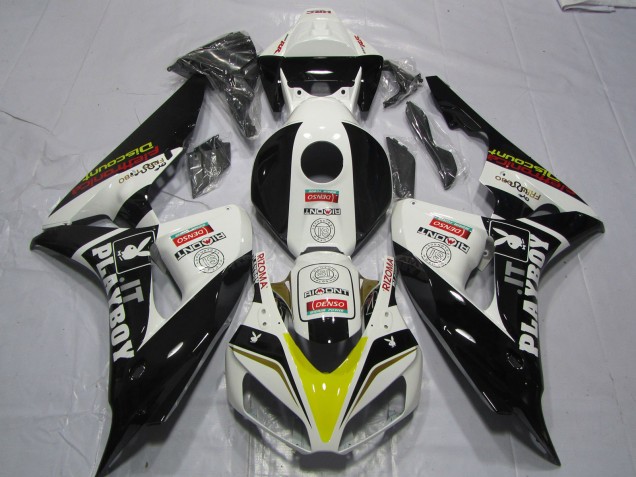 Aftermarket 2006-2007 PlayBoy Style 2 Honda CBR1000RR Motorcycle Fairings