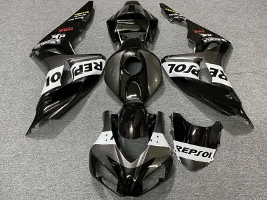 Aftermarket 2006-2007 Silver Repsol Honda CBR1000RR Motorcycle Fairings