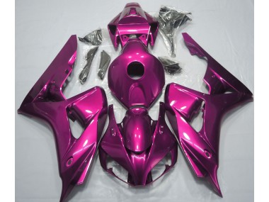 Aftermarket 2006-2007 Solid Pink Honda CBR1000RR Motorcycle Fairings