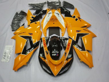 Aftermarket 2006-2007 Special Orange Kawasaki ZX10R Motorcycle Fairings