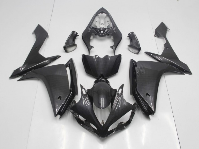 Aftermarket 2007-2008 Carbon Fiber Style Yamaha R1 Motorcycle Fairings