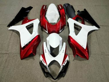 Aftermarket 2007-2008 Custom Design Red Suzuki GSXR 1000 Motorcycle Fairings