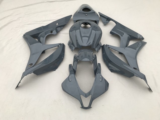 Aftermarket 2007-2008 Dark Grey Honda CBR600RR Motorcycle Fairings