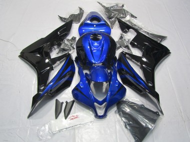 Aftermarket 2007-2008 Deep Blue Gloss Honda CBR600RR Motorcycle Fairings