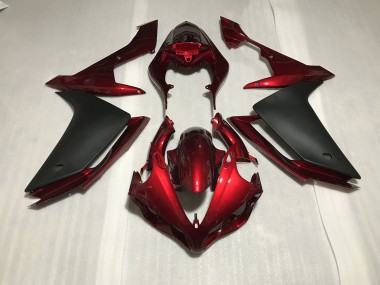 Aftermarket 2007-2008 Deep Red Yamaha R1 Motorcycle Fairings