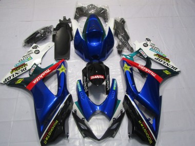 Aftermarket 2007-2008 Dunlop Suzuki GSXR 1000 Motorcycle Fairings