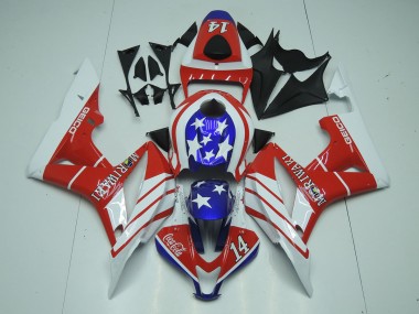 Aftermarket 2007-2008 Geico 14 Honda CBR600RR Motorcycle Fairings