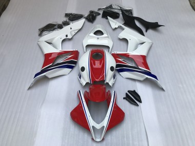 Aftermarket 2007-2008 Gloss Red and White- CBR 600RR 07-08 Honda CBR600RR Motorcycle Fairings