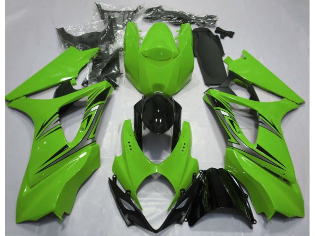 Aftermarket 2007-2008 Green OEM Style Suzuki GSXR 1000 Motorcycle Fairings