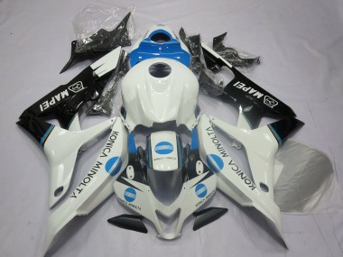 Aftermarket 2007-2008 Light Blue KM Honda CBR600RR Motorcycle Fairings