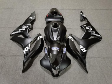 Aftermarket 2007-2008 Matte Black Repsol Honda CBR600RR Motorcycle Fairings