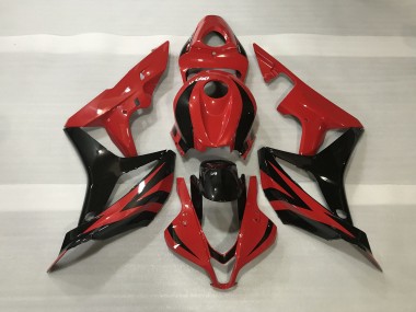 Aftermarket 2007-2008 Metallic Red OEM Style Honda CBR600RR Motorcycle Fairings