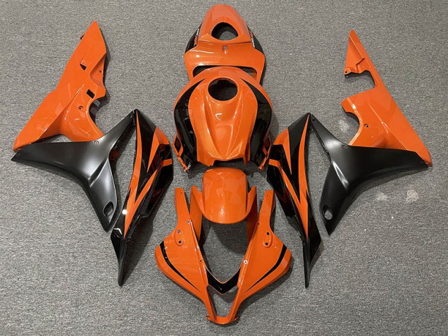 Aftermarket 2007-2008 Pearl Orange OEM Style Honda CBR600RR Motorcycle Fairings