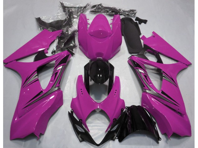 Aftermarket 2007-2008 Pink OEM Style Suzuki GSXR 1000 Motorcycle Fairings