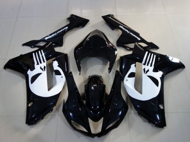 Aftermarket 2007-2008 Punisher Custom Kawasaki ZX6R Motorcycle Fairings