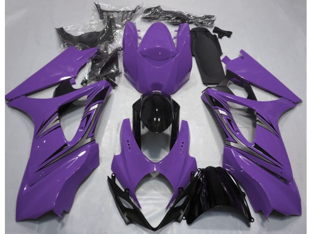 Aftermarket 2007-2008 Purple OEM Style Suzuki GSXR 1000 Motorcycle Fairings