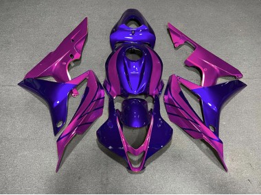 Aftermarket 2007-2008 Purple & Pink Honda CBR600RR Motorcycle Fairings