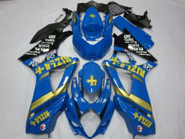 Aftermarket 2007-2008 Rizla Suzuki GSXR 1000 Motorcycle Fairings