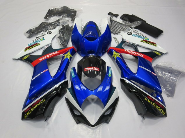 Aftermarket 2007-2008 Rockstar Suzuki GSXR 1000 Motorcycle Fairings