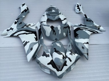 Aftermarket 2007-2008 Snow Camp Yamaha R1 Motorcycle Fairings