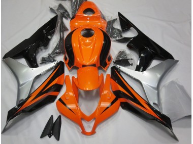 Aftermarket 2007-2008 Vibrant Orange OEM Style Honda CBR600RR Motorcycle Fairings