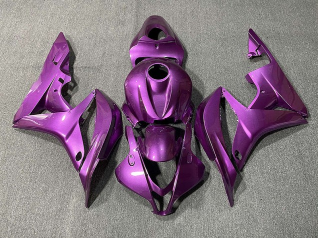 Aftermarket 2007-2008 Violet Plain Honda CBR600RR Motorcycle Fairings