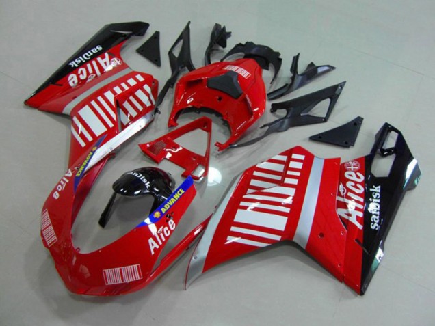 Aftermarket 2007-2012 Alice Ducati 848 1098 1198 Motorcycle Fairings