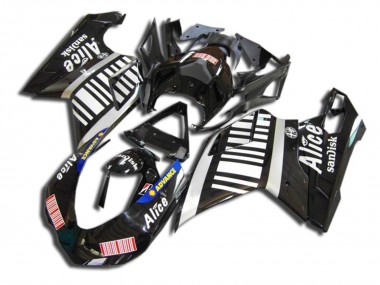 Aftermarket 2007-2012 Black Alice Ducati 848 1098 1198 Motorcycle Fairings