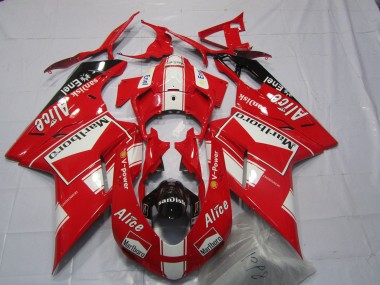 Aftermarket 2007-2012 Marlboro Ducati 848 1098 1198 Motorcycle Fairings