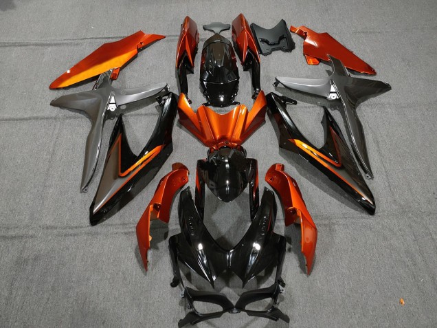 Aftermarket 2008-2010 Burnt Orange OEM Style Suzuki GSXR 600-750 Motorcycle Fairings