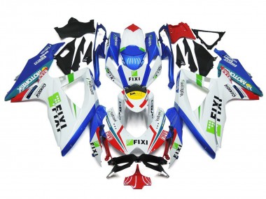 Aftermarket 2008-2010 FIXI Custom Suzuki GSXR 600-750 Motorcycle Fairings