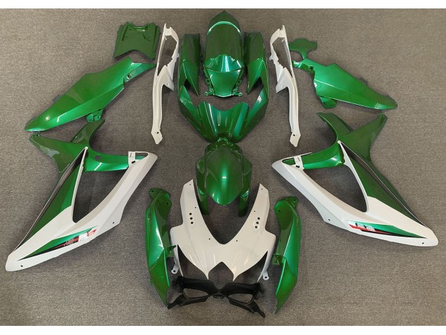 Aftermarket 2008-2010 Green OEM Style Suzuki GSXR 600-750 Motorcycle Fairings