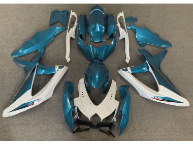 Aftermarket 2008-2010 Light Blue OEM Style Suzuki GSXR 600-750 Motorcycle Fairings