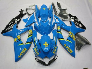 Aftermarket 2008-2010 Rizla Suzuki GSXR 600-750 Motorcycle Fairings